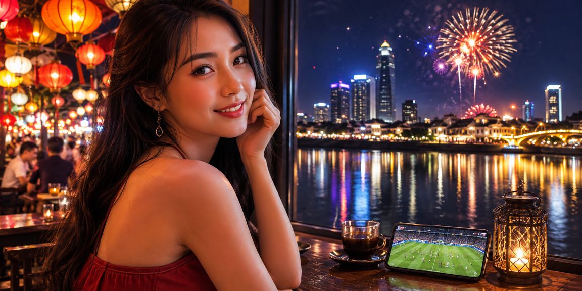 Người dùng tại Huế xem kết quả xổ số trên ứng dụng điện thoại bên ly cà phê