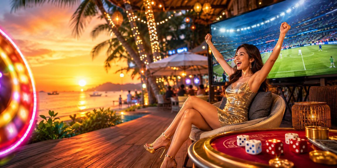 Người chơi tài xỉu trên bãi biển Phú Quốc thực hiện giao dịch qua điện thoại